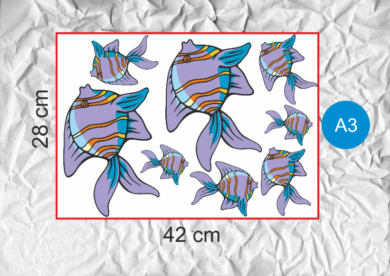 Planche A3 - 28 x 42 cm