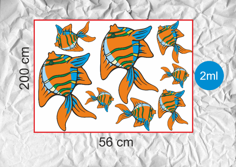 Planche 2ml - 56 X 200 cm